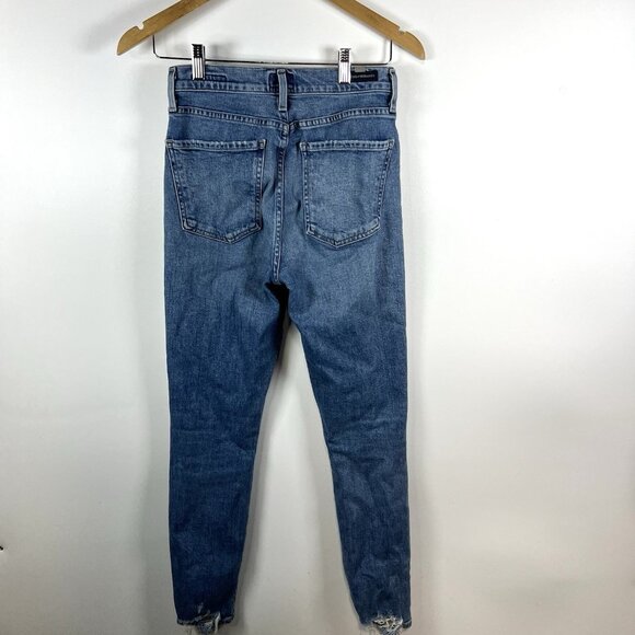 Citizens of Humanity Premium Vtg Olivia High Rise Slim Ankle Button Fly Jeans 25 - Picture 7 of 12